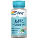 SOLARAY Sleep Blend SP-17  Herbal Blend w/Cell Salt Nutrients to Help Support Healthy Sleep &amp; Relax ← Non-GMO, Vegan ← 100 VegCaps