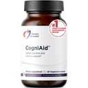Designs for Health CogniAid - Herbal Memory + Mood Formula with Green Tea Extract, Wild Blueberry + Bacopa (60 Capsules) | Herbal Memory and Mood Formula with Green Tea Extract, Wild Blueberry, and Bacopa, for Cognitive Support