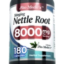 FITO MEDIC'S Lab - Stinging Nettle Root, 180 Capsules - stinging Nettle -Pure Extract, ortiga.
