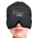 TheraICE Migraine Relief Cap PRO, Headache Relief Cap, Ice Face Mask, Cold Compress Head Wrap for Tension Headache Relief, Stress & Hangover, FocusZone Technology Proporciona un enfriamiento adicional " Presión