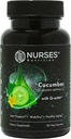 Estudio clínico – recuperación conjunta de salud – suplemento de pepino Premium con Q Actin – suministro de 2 meses – 60 cápsulas – test de terceros – Vegan Gluten Free