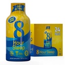 Vitamin Energy 8-Hour Sleep Shot Mixed Berry 24 Pack, Melatonin, 5-HTP, GABA, Valerian, Lavender, Sleep Aid Support, Deep Rest & Relax, Zero Sugar, Gluten-Free, Vegan, Kosher, 1.93 fl oz