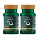 Swanson Maximum Strength Vitamin K2 (Menaquinone-7)-Vitamin Supplement Supporting Cardiovascular and Bone Health-Made from Japanese Natto to Help Regulate Calcium (30 Softgels, 200mcg Cada) (2 Pack)