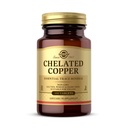 Solgar Chelated Copper, 100 Tablets - Essential for Collagen Forma - Highly Bioavailable Form - Supports Connective Tissue - Non-GMO, Vegan, Gluten Free, Dairy Free, Kosher - 100 Servings