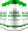 (5 Pack) Silence Guardian - Advanced Ear Formula, Fórmula Oficial para soporte auditivo 360, Todos los ingredientes naturales para mantener la salud auditiva, SilenceGuardian Review (300 cápsulas)
