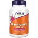Now Foods Supplements, Niacinamide (Vitamin B-3) 1000 mg, Energy Production*, 90 Tablets, White, Off-White