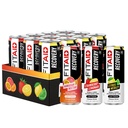 FITAID Recovery Blend, Variety Pack, BCAAs, Glucosamine, Electrolytes, Omega-3s, Green Tea, 100% Clean, Paleo, Vegan &amp; Gluten-Free, Naturally Sweetened & Flavored, 12-oz. latas (Pack of 12)