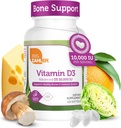Zahler - Vitamina Avanzada D3 10,000 IU Softgels (120 Conde) Kosher Vegetarian Friendly Vitamina D para Immune Support, Bone, Teeth &amp; Muscle Health - Daily D3 Vitamin Supplement for Adults - Easy Swallow