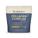 Dr. Mercola Collagen Complex Powder - Supports Skin Elasticity & Tissue Health - Multi-Source Collagen Types I, II & III - Non-GMO, Gluten-Free & Soy-Free- 10.89 oz (30 Servings) - Chocolate