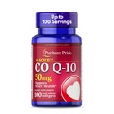 Coenzima del orgullo de Puritan CoQ10 50 mg, Suplemento dietético para la salud del corazón, presión arterial, salud del Gum oral y apoyo al envejecimiento saludable, 100 servicios, liberación rápida Softgels