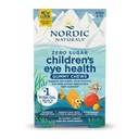 Naturales nórdicos Gummies de salud ocular infantil, limonada de fresa - 30 Gummies para niños - 484 mg Total Omega-3s DHA, Lutein " Zeaxanthin - Salud cerebral, soporte antioxidante, No GMO - 30 Servimientos