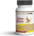 Bloqueador Gluten, 60 cápsulas, Mezcla de Enzima para la intolerancia alimentaria, wih Digest Ease, Fast Relief.