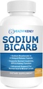 Bicarbonato de sodio 650 mg Capsules Delayed Release for Supporting Normal Kidney Function & Kidney Health Supplement. Bicarbonato de sodio diseñado para el apoyo al riñón, Alivio de ácido, Alkalinity 120 Pills