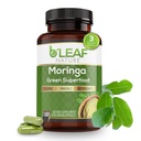 B'LEAF NATURE Organic Moringa Capsules 1000mg, 180 Conde – Moringa Capsules with Organic Olefeira Powder for Immune Support, Energy & Balance – Vegan, Non-GMO Supplements for Daily Wellness