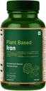 Hierro con Ferrous Fumarate, Vitamina C, Spinach &amp; Beet Root Enriquecido con Fuentes Naturales de Hierro – 60 cápsulas