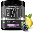 PROSUPPS Dr. Jekyll Performance Pre Workout Powder - Low-Stimulant Preworkout Supports Muscle Gain, Focus & Energy - Caffeine-Free Gym &amp; Fitness Supplements (BlackBerry Lemonade, 30 Servings)