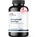 Diseños para OmegAvail Synergy - Complejo Omega para Adultos - Omega 3-6-7-9 Ácidos grasos de Borage y Macadamia Oil + Triglyceride (TG) Aceite de pescado con DHA &amp; EPA (60 Softgels)
