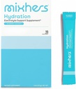 MIXHERS Hydration Electrolyte Support Supplement ←Bebidas de hidratación con vitamina C, hierro, " Zinc ← Sugar-Free " Plant-Based ← Blueberry Coconut Flavor  15 Stick Packets