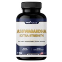 Gade Nutrition Ashwagandha Suplementos - Extra Strength, ashwagandha Powder Capsules with Black Pepper, Natural Mood, Focus, and Energy Support Supplement, 120 Veggie Capsules, USA Made