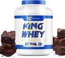 Ronnie Coleman Signature Series King Mass XL Protein Powder, Weight and Muscle Gainer, 60g Protein, 180g Carbohydrates, 1000+ Calories Por Serving, Creatine y Glutamine (20lb, Dark Chocolate)