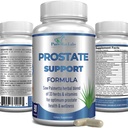 Fórmula de apoyo a la próstata para hombres - Saw Palmetto, Plant Sterol, 33 Herbs, Píldoras de control de vejiga para reducir la orina frecuente " Bloqueador DHT para prevenir la pérdida del cabello ¦