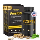 Suplementos de salud de próstata para hombres - Niveles bajos de PSA Naturalmente con Saw Palmetto & 7 hierbas puras - Apoyo a la salud de próstata - reduce la orina frecuente 240 cuenta
