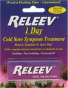 Releev 1 día Tratamiento del síntoma de la llaga fría, 6 mL (0.20 oz)