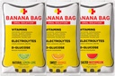 Bolso de plátano Solución Oral Packets – Variety Pack 15pk TENIDO UN Blend Refreshing de Electrolitos, Vitamina C y B-Complex ANTERIO ORGANIZADO para la hidratación y la energía en cualquier momento, ya sea en casa, trabajo o en el go