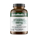 NutraMedix Vitamina C 1000mg - Antioxidantes Suplemento de Apoyo Inmunitario " Salud cardíaca - Vitamina C del ácido ascórbico - Vegano, No GMO (120 cápsulas vegetarianas)