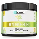 ZHOU Hydro-Fuel - Electrolytes Powder, Sugar Free Hydration Drink Mix w/Magnesium, Zinc, Potasio " Sodium, Nutrients, Minerals " Coconut Water Extract, No Sugar - Lemon Lime, 5.36 oz (30 Servings)