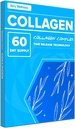 Veru Wellness Collagen Booster Patch - 60 días - fácil de usar - Esquí de soporte, articulación, cabello y uñas