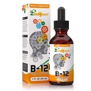 Vitamina B Complejo gotas líquidos con absorción rápida - Super B Complejo líquido vitaminas B2, B3, B5, B6 &amp; B12 - Natural Energy Boost, Mental Focus &amp; Healthy Immune System