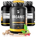 Orgánica Ashwagandha KSM-66 1000 mg Suplemento  Adaptogen for Cortisol Support ' Stress Relief Silencio, calma " Sleep Aid for Men " Women ANTE Las vitaminas rituales Ashwagandha para las mujeres