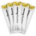 ROUTINE Morning Daily Hydration ← Electrolyte Powder Packets con Apple Sider Vinegar, Lemon y Sea Salt ← Keto &amp; Paleo-Friendly Electrolyte Drink Mix (5 Pack)