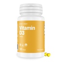 Mejor manera Salud Vitamina D3 5000 UI – High Potency Softgel Vitamina D Suplemento para Immune & Bone Health – No GMO, sin lácteos, 120 Softgels