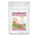 MENOPAUSE TIPO DE APOYO - para sudor nocturno, impulsor inmunitario, Natural para los flashes calientes, Ashwagandha, Lemongrass, Rooibos - 20 Premium Tea Sachets