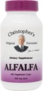 CHRISTOPHER ORIGINAL FORMULAS Single Herb Alfalfa 100 VEGIC