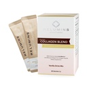 Relumins Marine Collagen Drink Mix 5000mg Type I, II, III Peptides with Glutathione, Green Tea, CoQ10 & Hyaluronic Acid for Smooth Glowing Skin - Vanilla Flavor - 20 Sachets + 2 Free