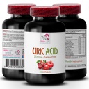 Natural Ways to Lower uric Acid - URIC Acid - Suplementos para el ácido úrico, Suplementos al ácido úrico inferior, Tart Cherry Extract Capsules, Tart Cherry Pills, Green Coffee Bean Extract 1Bot 60Caps