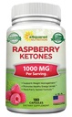ASquared Nutrition Natural Raspberry Ketones 1000mg-180 Capsules-Perder peso Suplemento, Max Strength Plus Appetite Suppressant Diet Pills, Premium Lean Health Powder to Boost Pure Energy & Metabolism