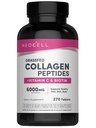 NeoCell Super Collagen Con Vitamina C y Biotina, Skin, Hair and Nails Suplemento, Incluye Antioxidantes, Tablet, 270 Conde, 1 Botella