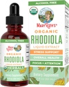 Rhodiola Rosea Suplemento por MaryRuth's Silencio USDA Orgánica Herbal Extract Silencio Nootropic Silencio Focus Suplemento Silencio No-GMO Silencio 30 Servimientos