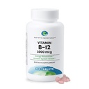 Suplementos de energía de Splendor de la Tierra, con vitamina B12, sin color artificial o sabor, sin gluten, soporte de metabolismo energético (1000mcg, 200 Tablets)
