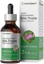 Horbäach Milk Thistle Extract Liquid TENIDO 2 fl oz TENIDO Alcohol Free TEN Vegetarian, Non-GMO &amp; Gluten Free Supplement