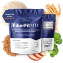 1MD Nutrición FiberFitMD - para Potent Digestive & Cardiovascular Support - Health Supplement for Women &amp; Men - High Fiber Powder - 30 Days