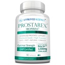 Approved Science Prostarex - Suplemento de próstata - Saw Palmetto, 1200mg Beta-Sitosterol, Bioperina - 90 cápsulas - 1 mes de suministro