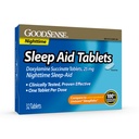 GoodSense Sleep Aid Doxylamine Succinate tabletas, 25 mg, 32-contadas, Nighttime Sleep Aid to Help You Fall Asleep