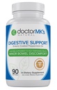 Suplemento de Alivio IBS por Doctor MK's®, 90 cápsulas de aceite de menta picado índico, síndrome de intestino irritable, soporte digestivo Fórmula