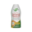 Camino de la Naturaleza Calcio &amp; Vitamina D3 con suplemento líquido de magnesio*, soporta la salud ósea*, rápido absorción líquido, gluten libre, azúcar libre, sabor a citrus, 16 Fl Oz (paquete mayo Vary)
