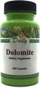Fabricación diaria Dolomite 100 cápsulas